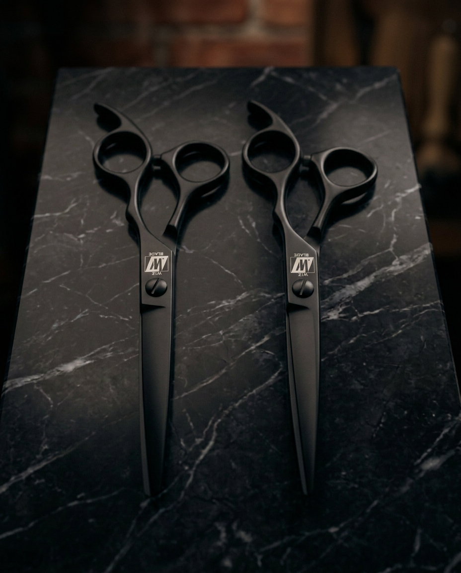 Wiz Blade Barber Shears — Black label