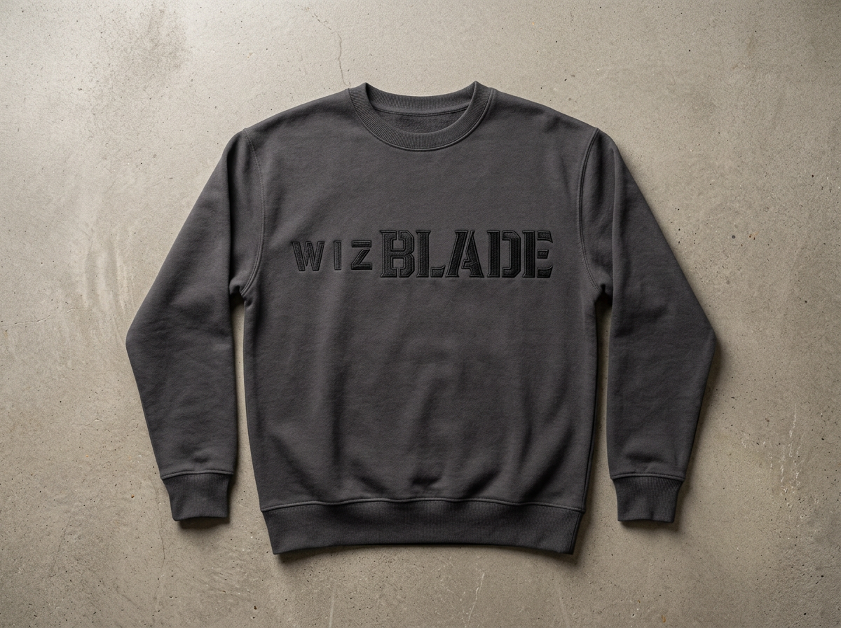 Tonal Crewneck / Charcoal