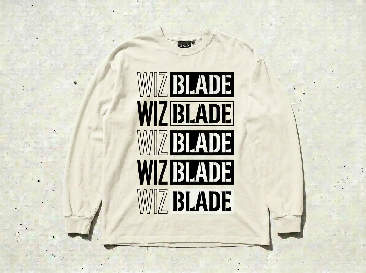 WIZ BLADE Longsleeve / Bone