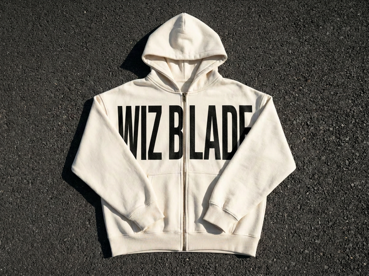 Studio Zip-Up / Cream