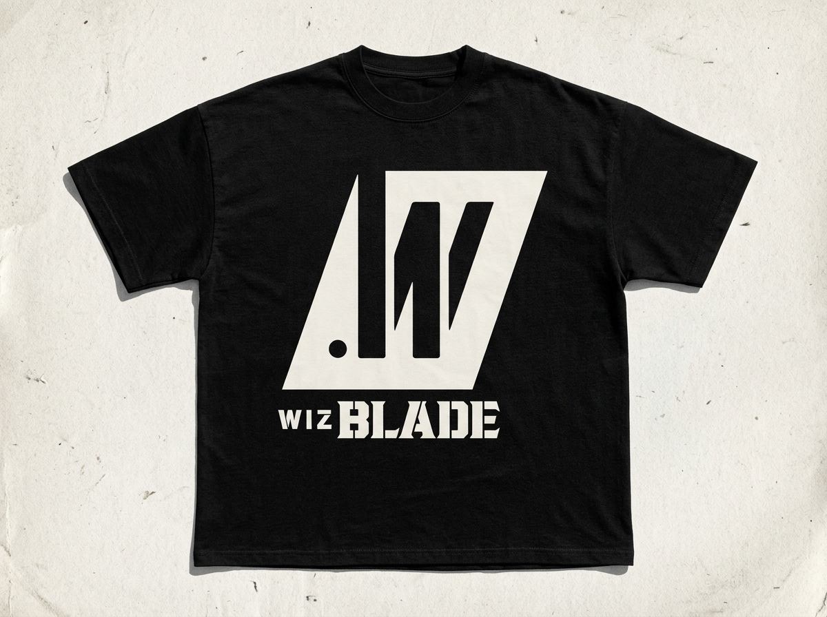Blade Mark Tee / Black